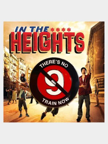 Pin the Heights - 9 Train Sign